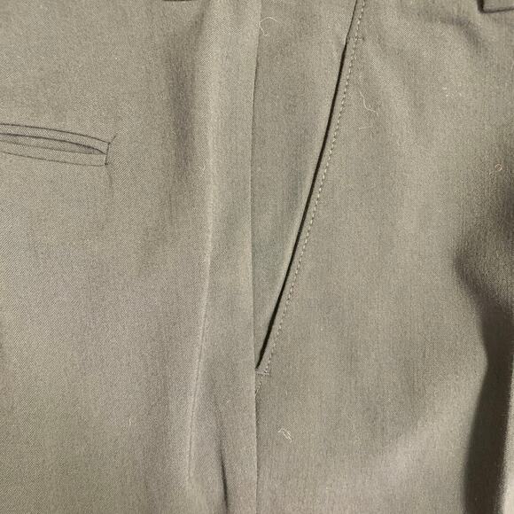 3.1 PHILLIP LIM Size 32 Navy Taupe Twill Viscose Blend Contrast Trim Dress Pants - Picture 5 of 10
